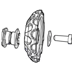 Stützrad-Kit für L60 Modelle – Bild 1